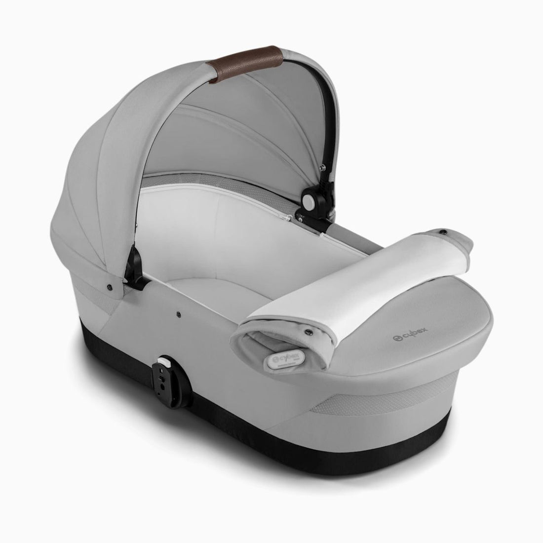 Cybex - Egazelle/Gazelle S 2 Cot, Stone Grey - Perfect for Growing Families